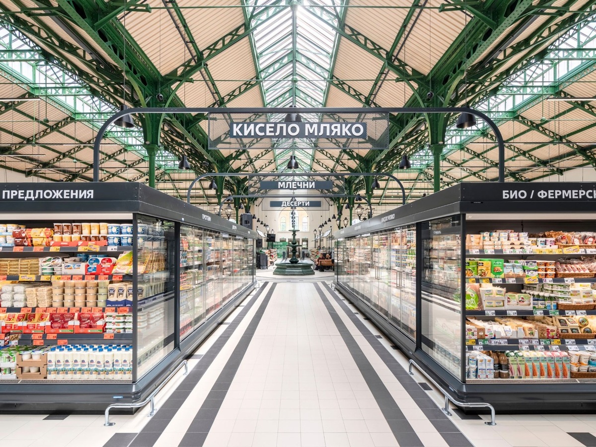 Außergewöhnliche Revitalisierung: Kaufland belebt historische Markthalle im Herzen von Sofia