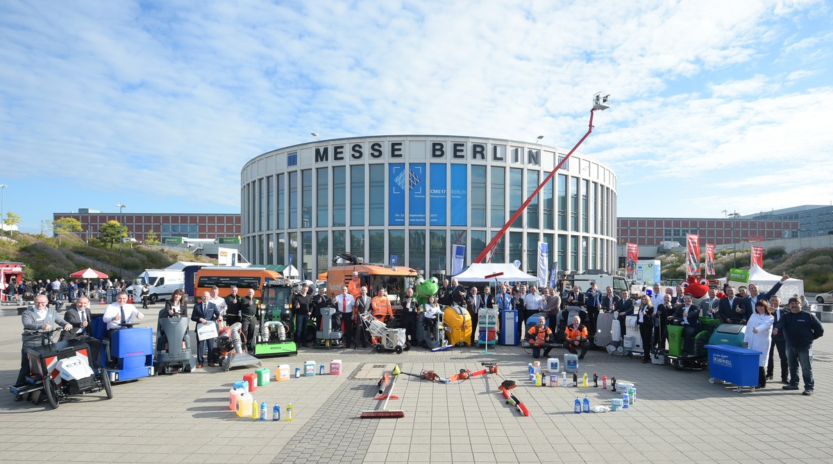 CMS Berlin 2019 - Cleaning.Management.Services. / 24. bis 27. September 2019 in Verbindung mit CMS World Summit 2019 - 24. bis 26. September 2019