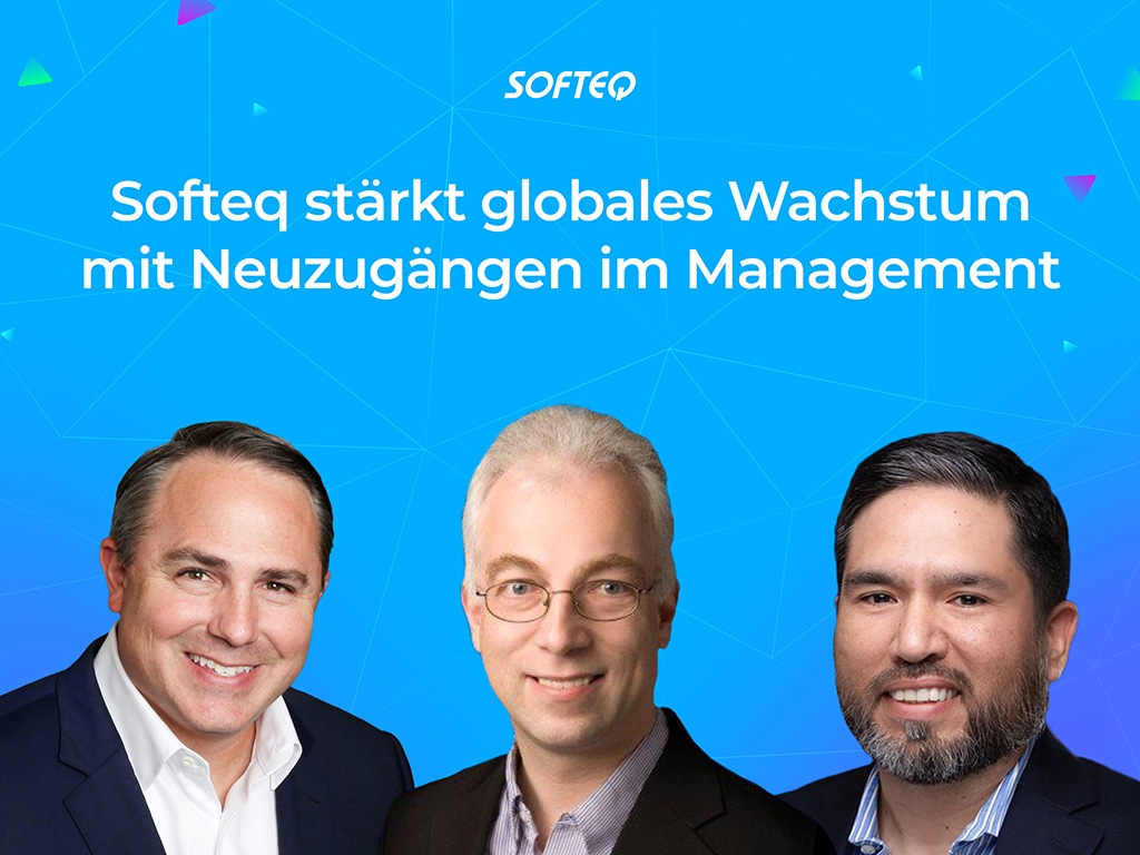 Softeq stärkt globales Wachstum mit Neuzugängen im Management