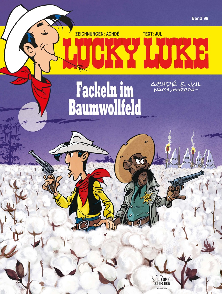 Nun sorgt Lucky Luke auch in den Südstaaten für Gerechtigkeit