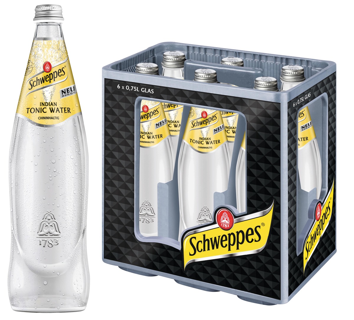 Schweppes wächst auch mit Zero und bringt nachhaltiges Glasgebinde