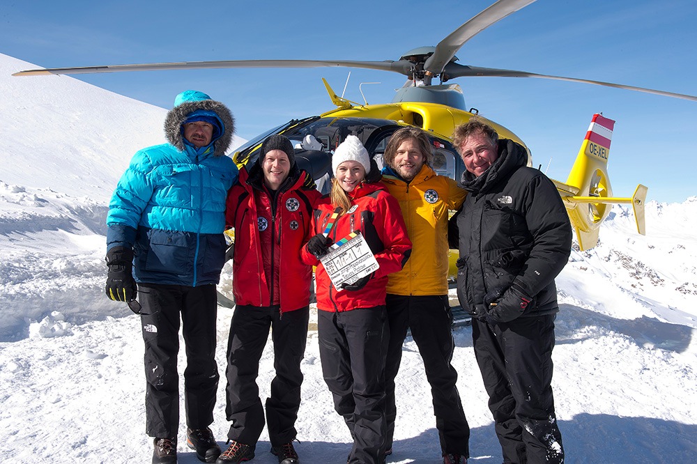 Neue Einsätze rund um das Dachsteinmassiv / ZDF dreht achte Staffel &quot;Die Bergretter&quot; (FOTO)