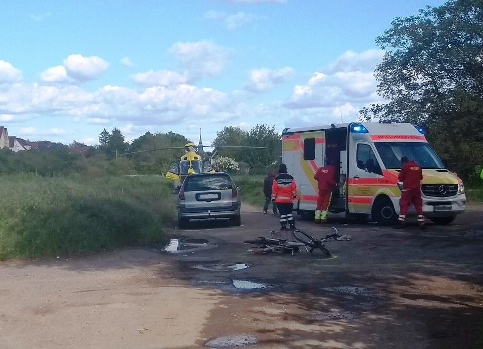 POL-PDWO: Offstein - Radfahrerin schwer verletzt