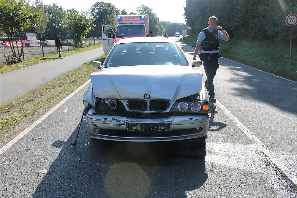 POL-OE: Verkehrsunfall mit Personenschaden