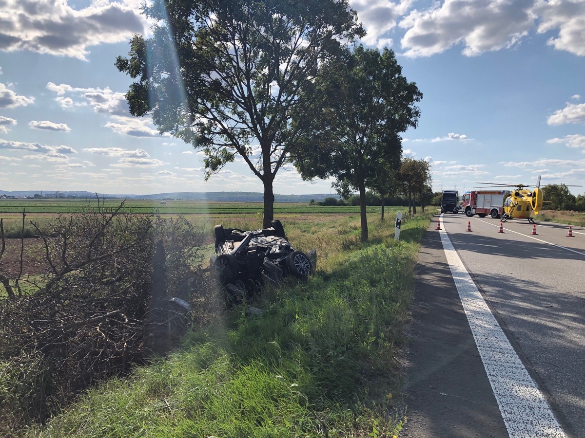 POL-PDWO: Verkehrsunfall mit schwerverletzter Person