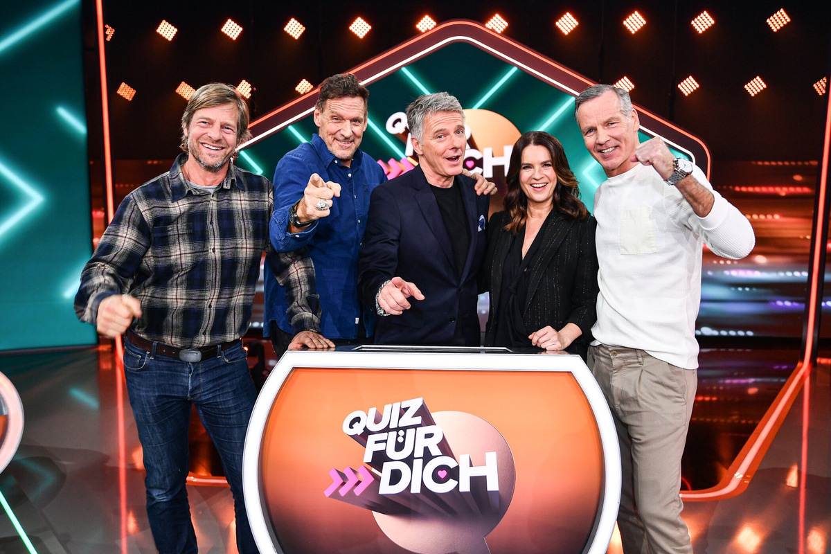 Das tut gut. Jörg Pilawa verschenkt in seiner neuen SAT.1-Show &quot;Quiz für Dich&quot; glückliche Momente