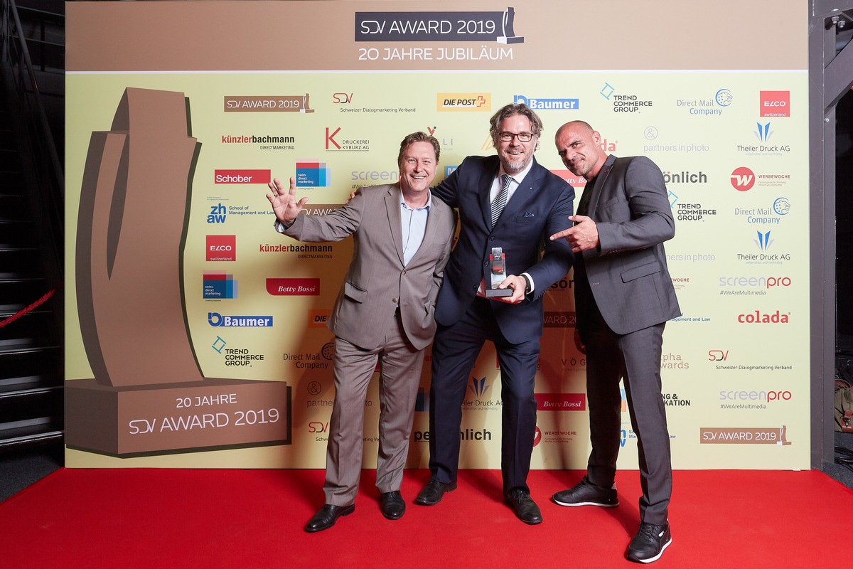 localsearch erfolgreich am SDV Award 2019: B2B-Mailing-Kampagne gewinnt Silber Award