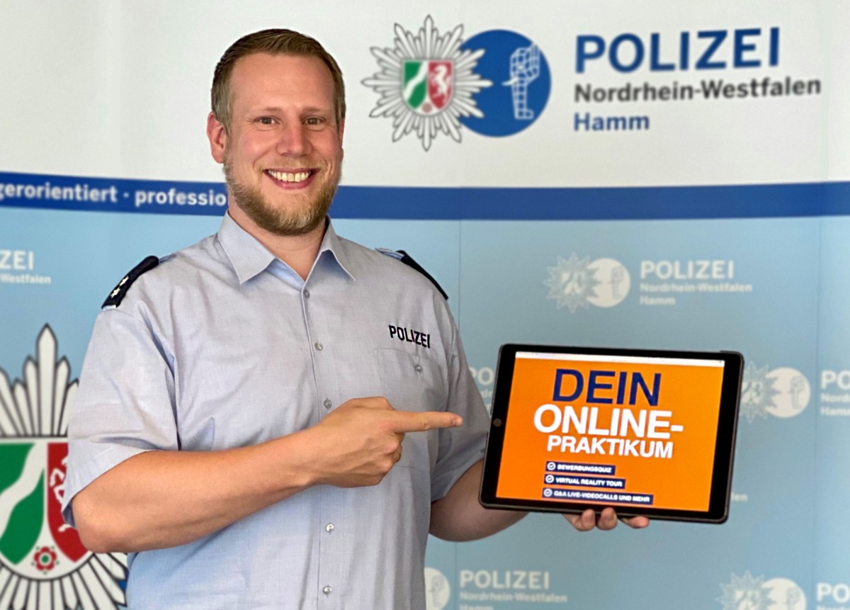 POL-HAM: Online-Praktikum bei der Polizei