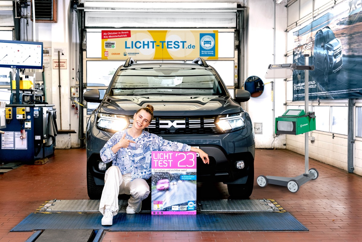 Kim Truckenbrodt ist Licht-Test-Botschafterin 2023