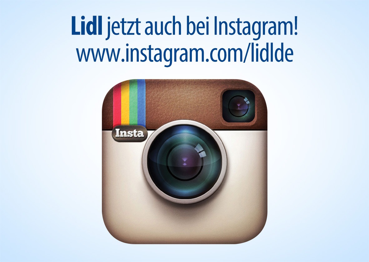 Erfolgreich im Netz: Lidl-Instagram wächst / Der Instagram-Account @lidlde verzeichnet mittlerweile über 2.000 Follower (FOTO)