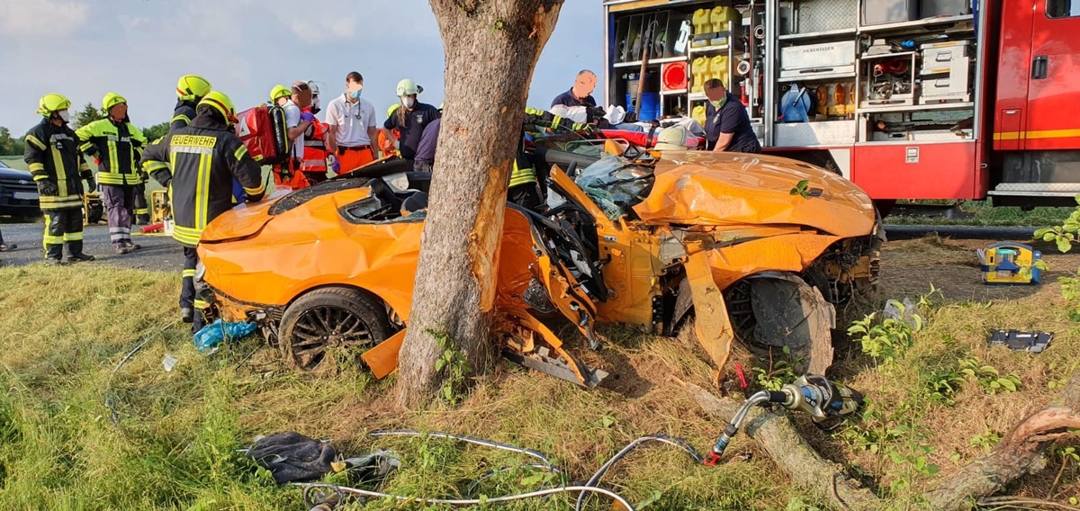 POL-WOB: Unfall mit lebensgefährlich verletzter Person