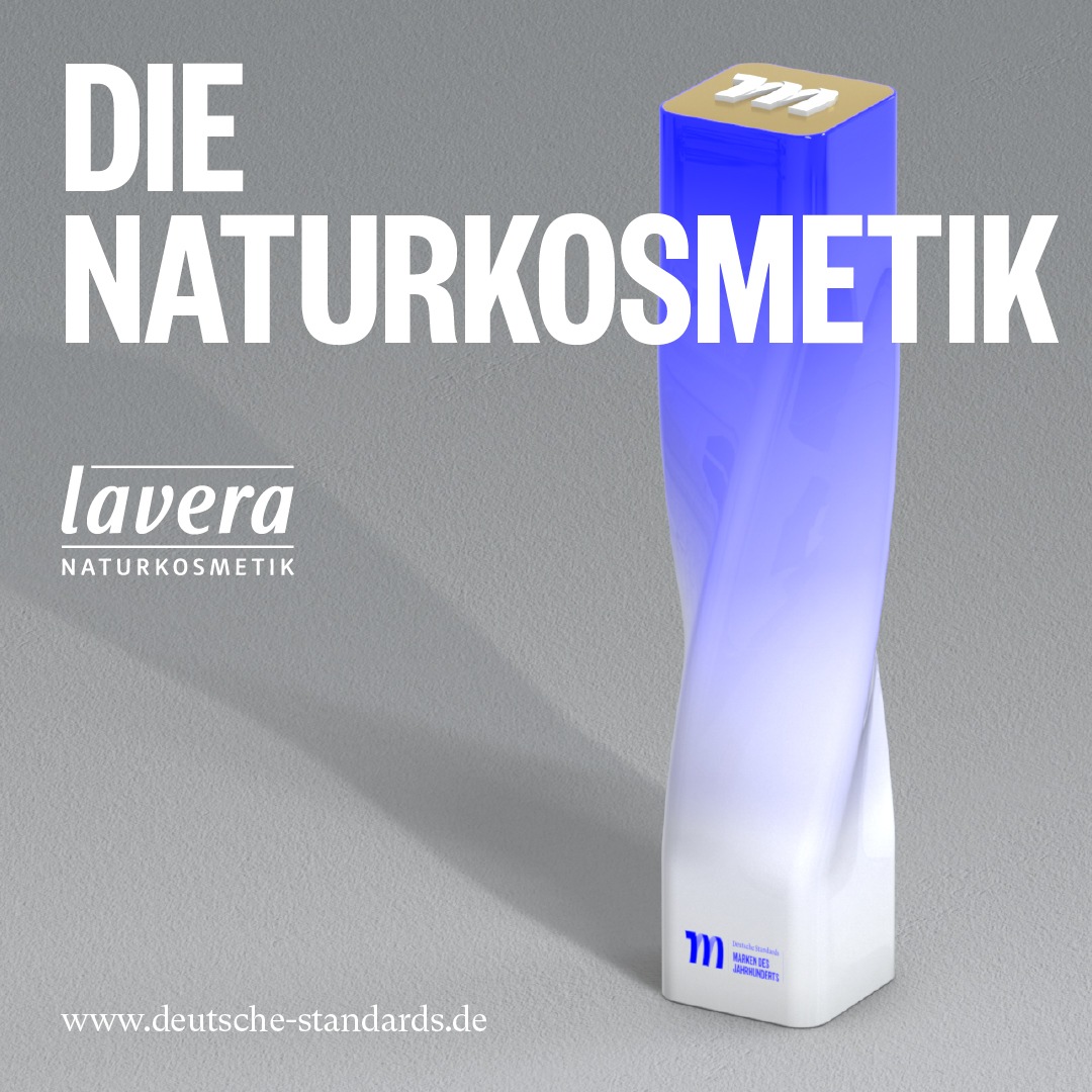 LAVERA ist MARKE DES JAHRHUNDERTS für NATURKOSMETIK*