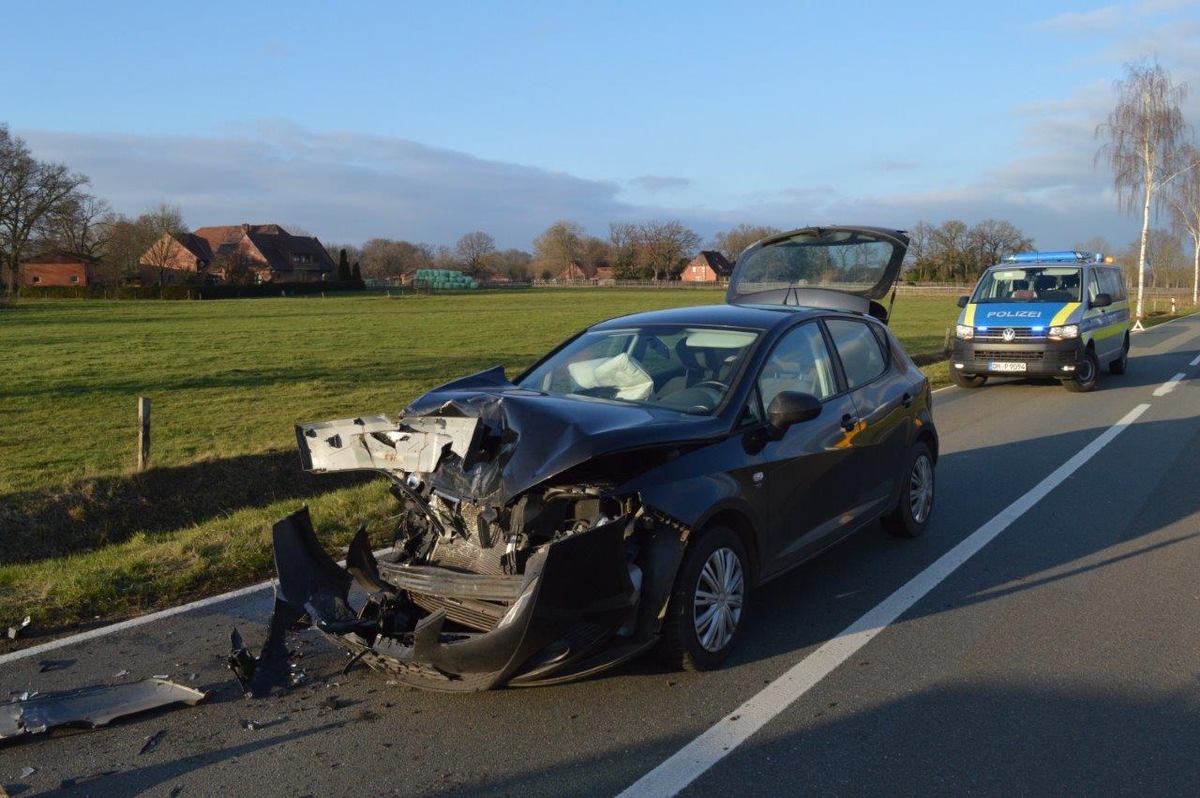 POL-DH: --- Bassum, Verkehrsunfallflucht durch Falschfahrer - Varrel, Unfall mit drei Verletzten - Zigarettenautomaten in Stuhr und Bassum gesprengt ---