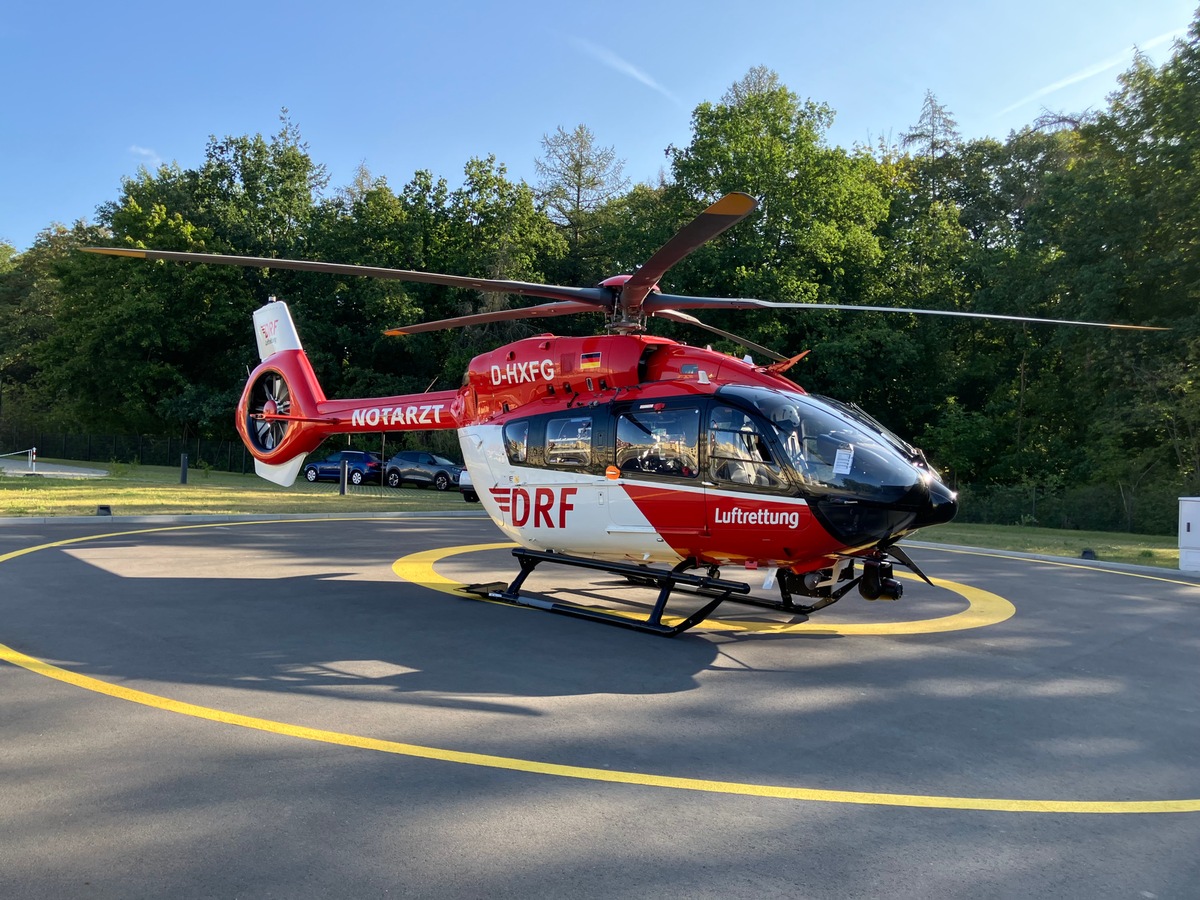 H145 mit Fünfblattrotor in Dienst gestellt / Christoph 100 startet künftig mit neuer Technologie