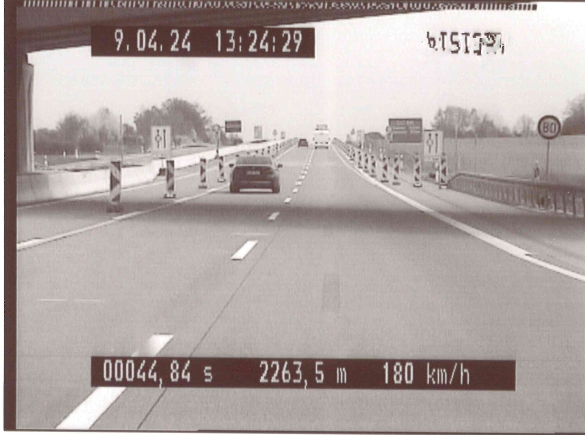 API-TH: Mit 145 km/h durch die Baustelle