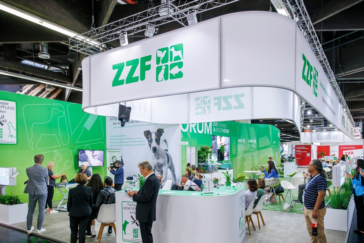 Interzoo 2024: Am Messestand von ZZF und WZF ist das Programm „tierisch“ vielfältig