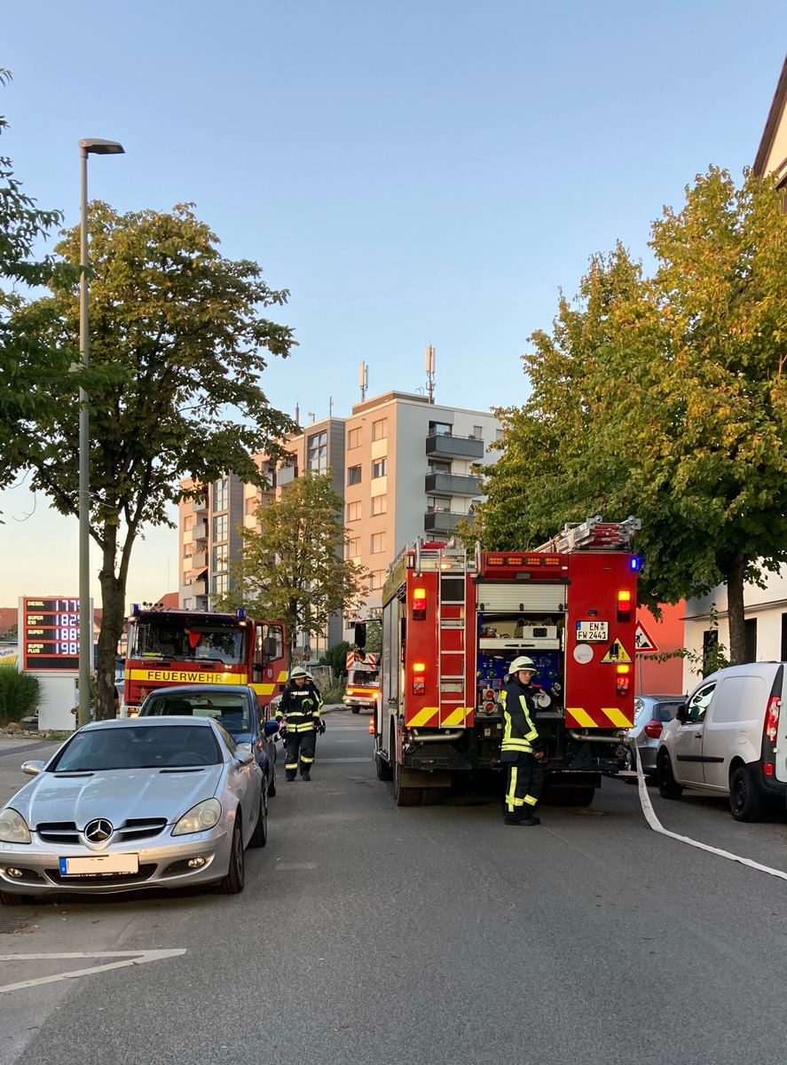 FW-EN: Mehrere Einsätze am Freitagabend