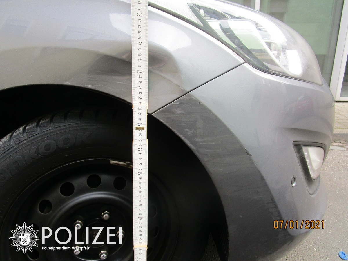 POL-PPWP: Unfallflucht - Zeugen gesucht