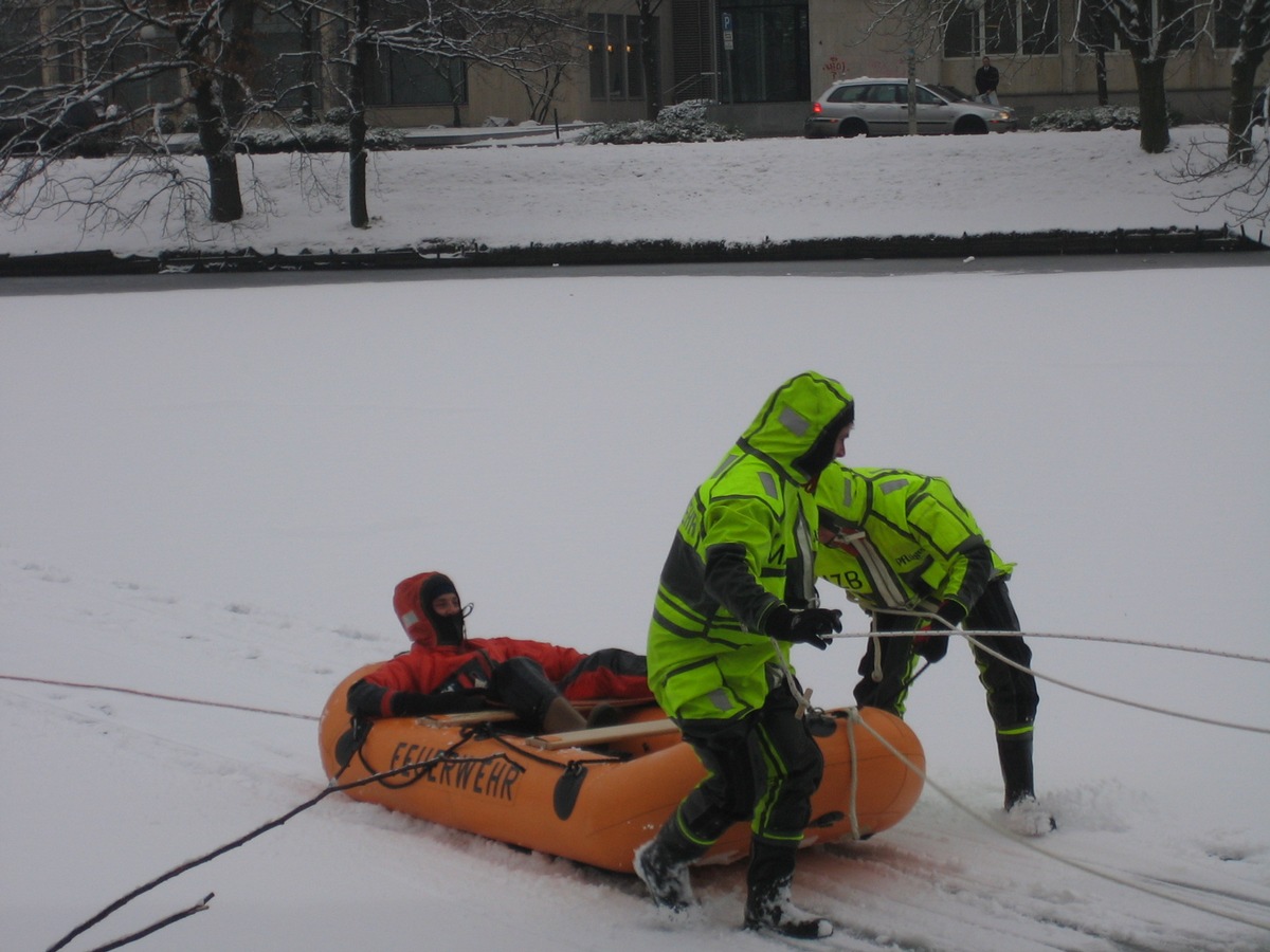 FW-LFVSH: Feuerwehrverband warnt vor dem Betreten der Eisflächen