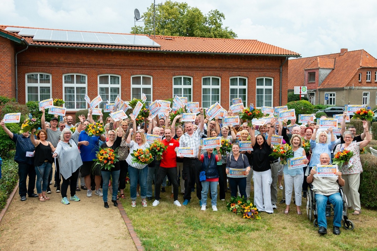 Ein echter Postcode-Glückstag: 600.000 Euro für Bleckede