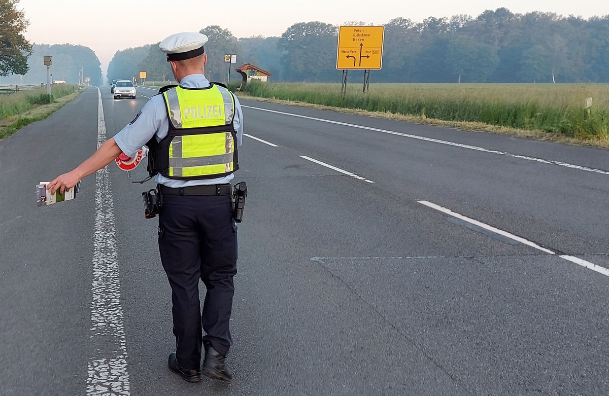 POL-COE: Coesfeld, L581/ Wildunfälle senken: Geschwindigkeitskontrollen und Bürgergespräche