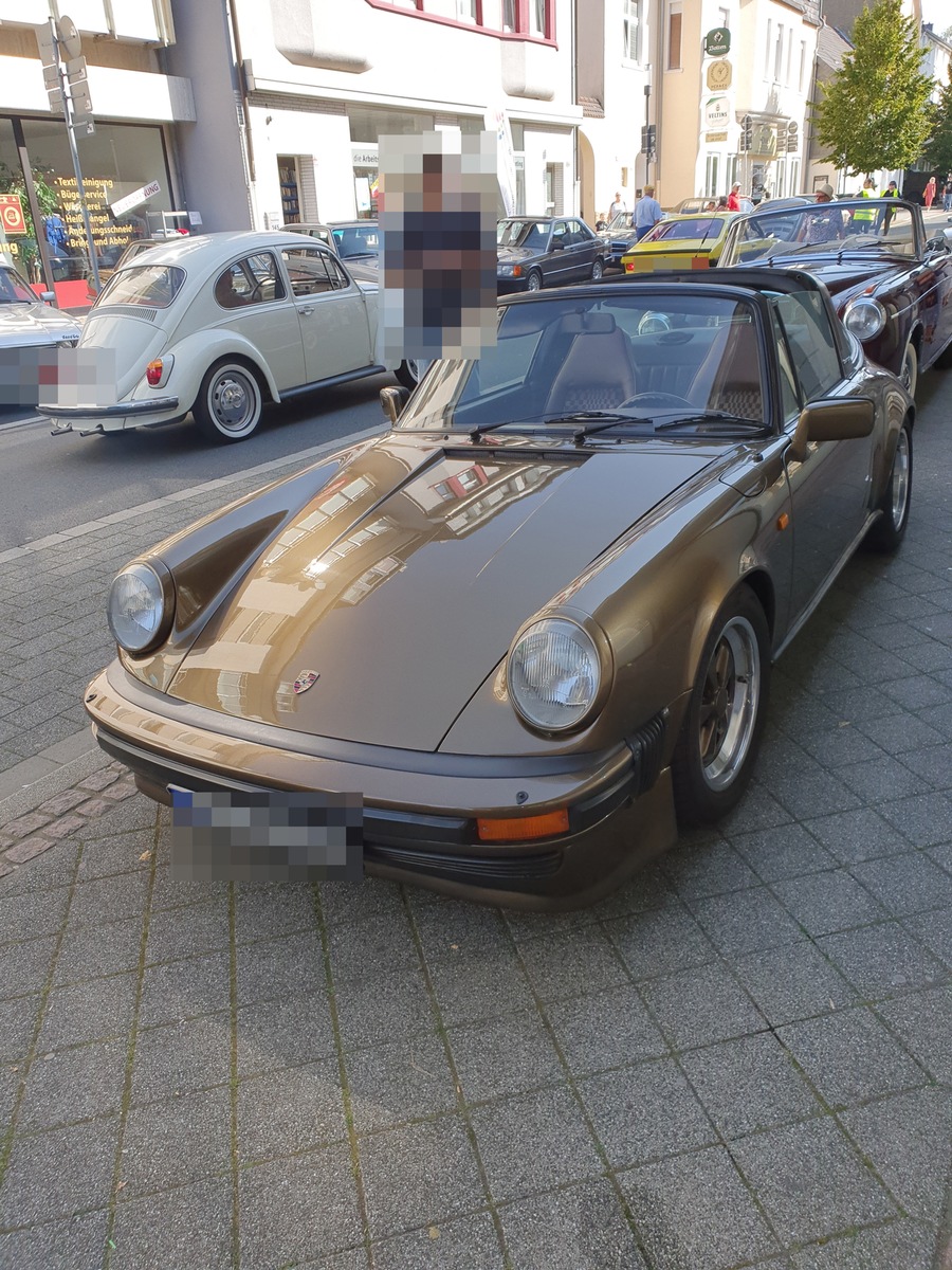 POL-ME: Weiterer Autodiebstahl: Porsche Oldtimer entwendet - Erkrath - 2403019