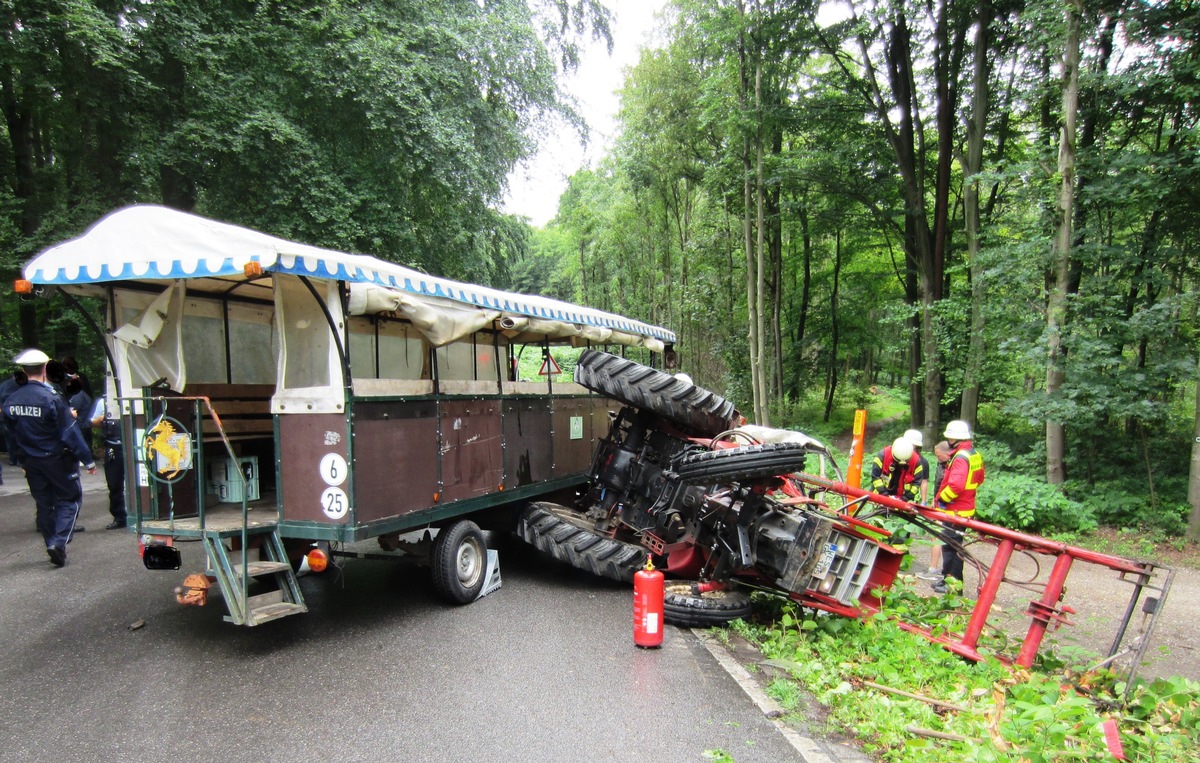 FW-MH: Verkehrsunfall mit einer verletzten Person