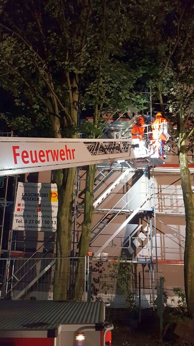 FW-GE: Unwetter im Nordosten von Gelsenkirchen  - Abschließende Bilanz der Feuerwehr