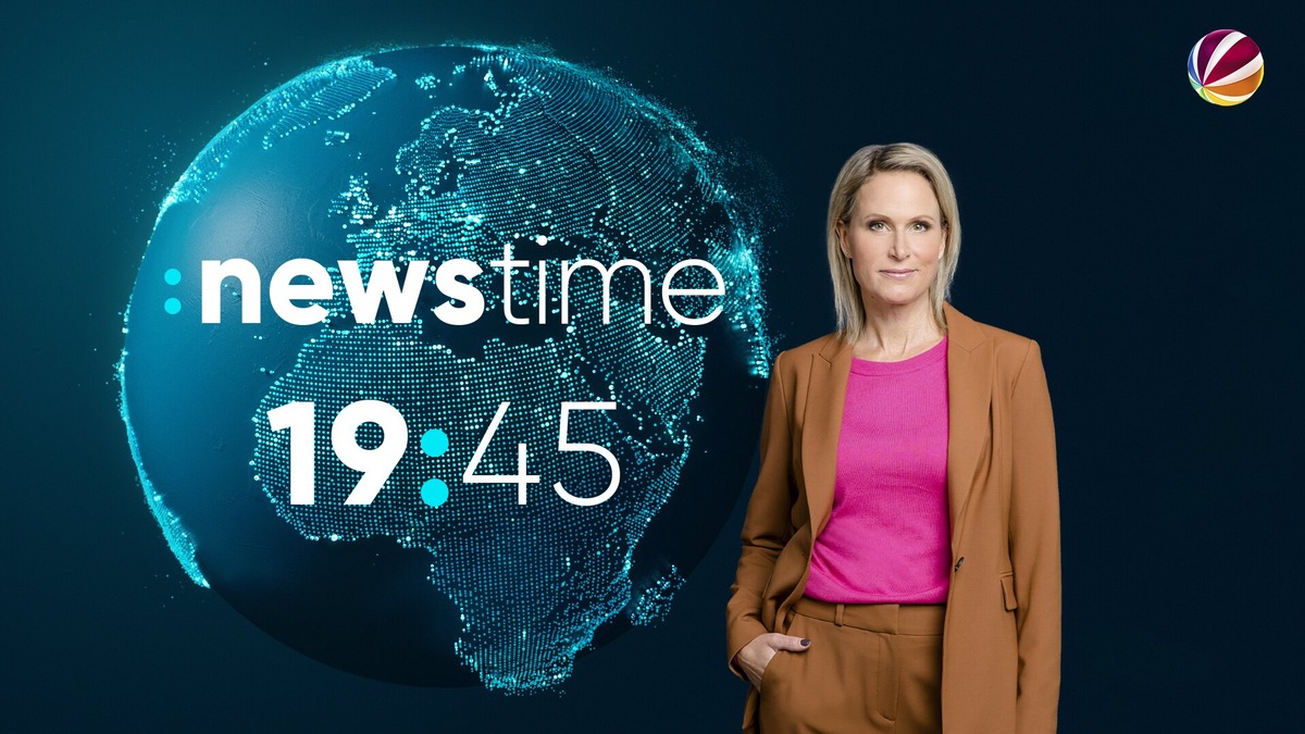 Premiere im neuen :newstime-Studio: Claudia von Brauchitsch interviewt Ministerpräsident Markus Söder am Mittwoch