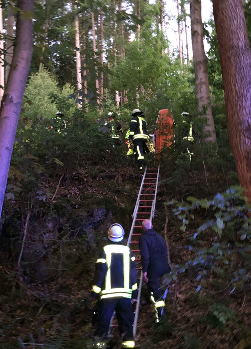 POL-MK: Hummel entdeckt vermisste Seniorin