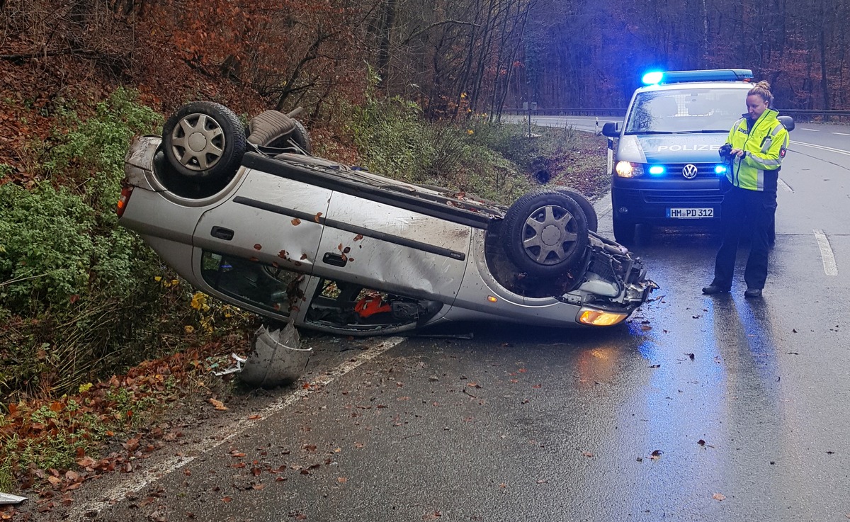 POL-HM: Verkehrsunfälle am Wochenende(Zusammenfassung)