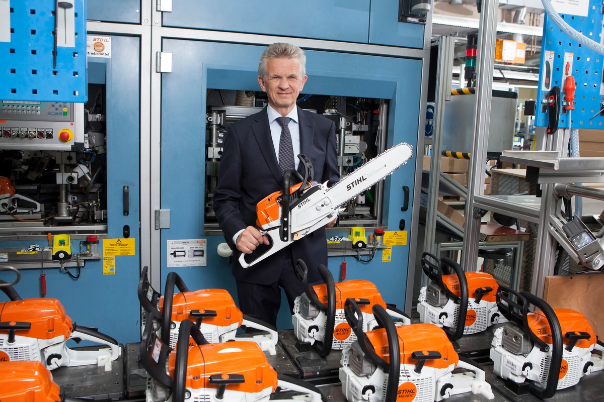 STIHL erzielt mit 3,25 Milliarden Euro neuen Rekordumsatz