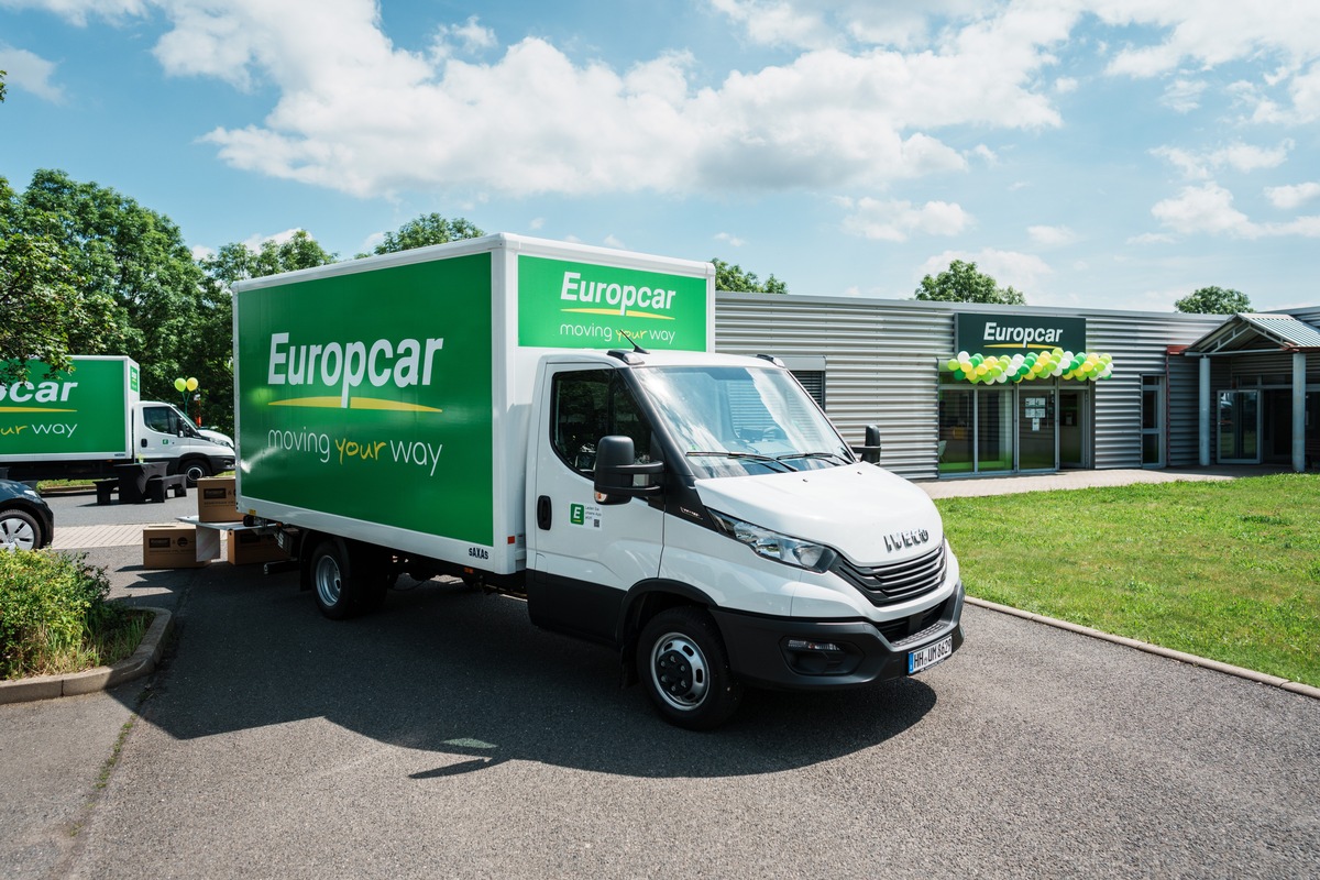 Europcar erweitert Angebot in Dresden: Neueröffnung mit Fokus auf Transportern, LKW und Sonderfahrzeugen