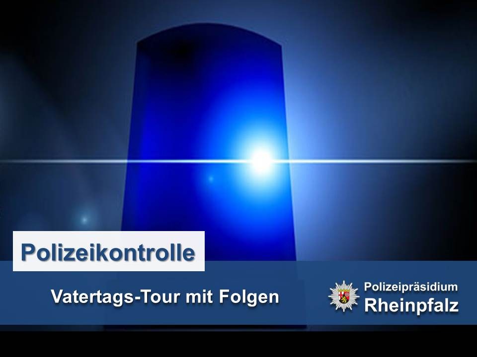 POL-PDNW: Vatertagstour mit Folgen