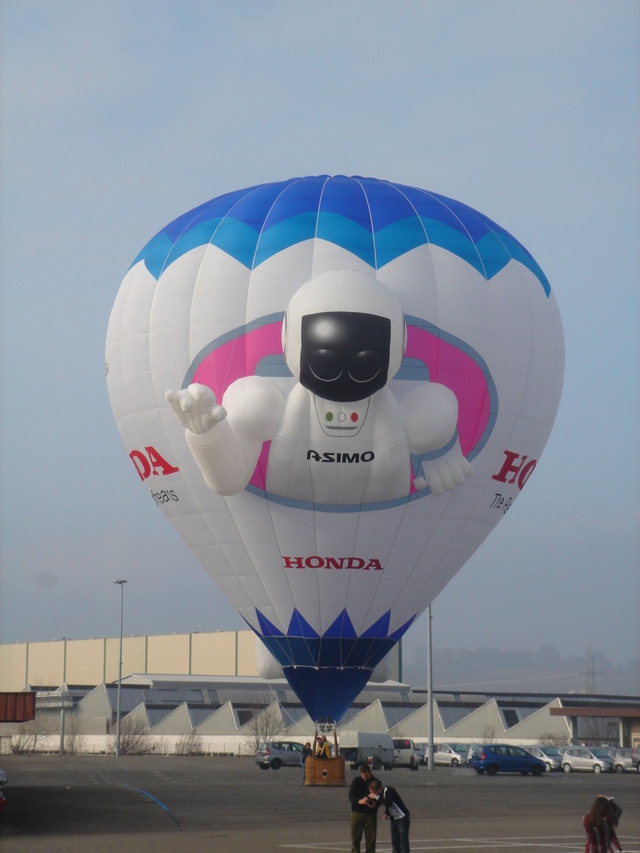 Honda am 28. Internationalen Ballon Festival, Château d&#039;Oex vom 21. - 29. Januar 2006