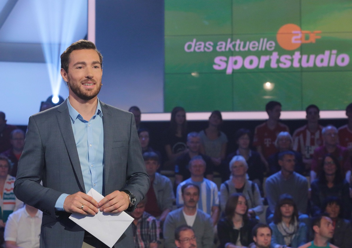 &quot;Wir sind groß&quot;: Mark Forster und Ralf Rangnick zu Gast im &quot;aktuellen sportstudio&quot; des ZDF (FOTO)