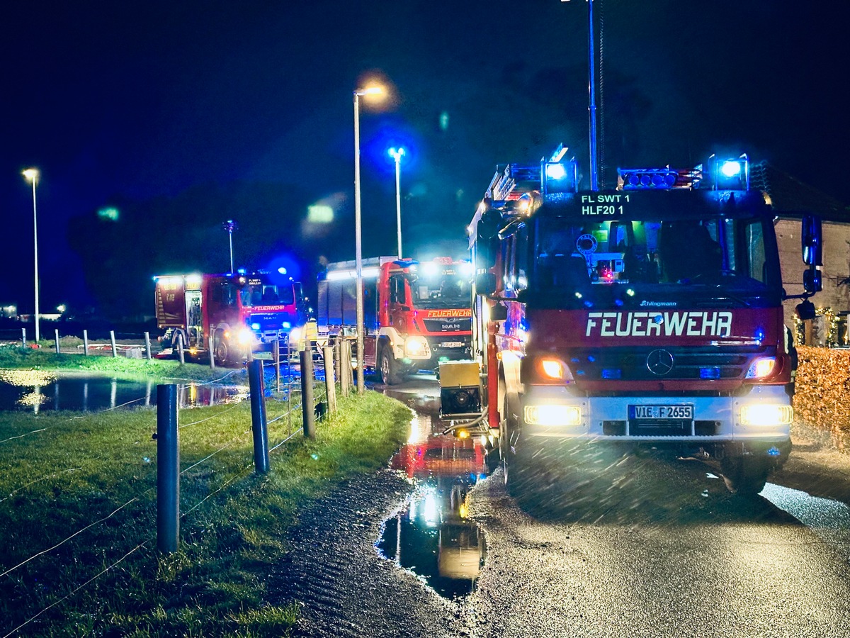 Feuerwehr leistete technische Hilfe