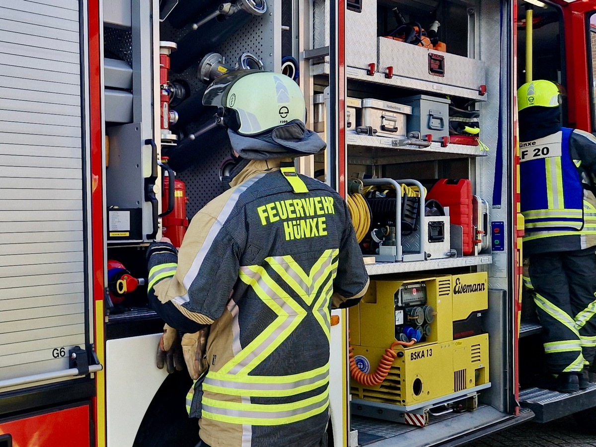 FW Hünxe: Zwei Einsätze für die Feuerwehr Hünxe