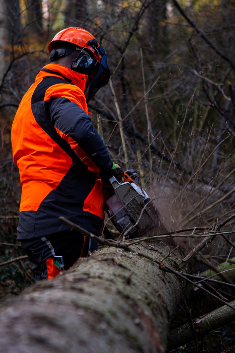 FW-MK: Einsatzkräfte für Unwetterlagen mit Holzschäden ausgebildet.