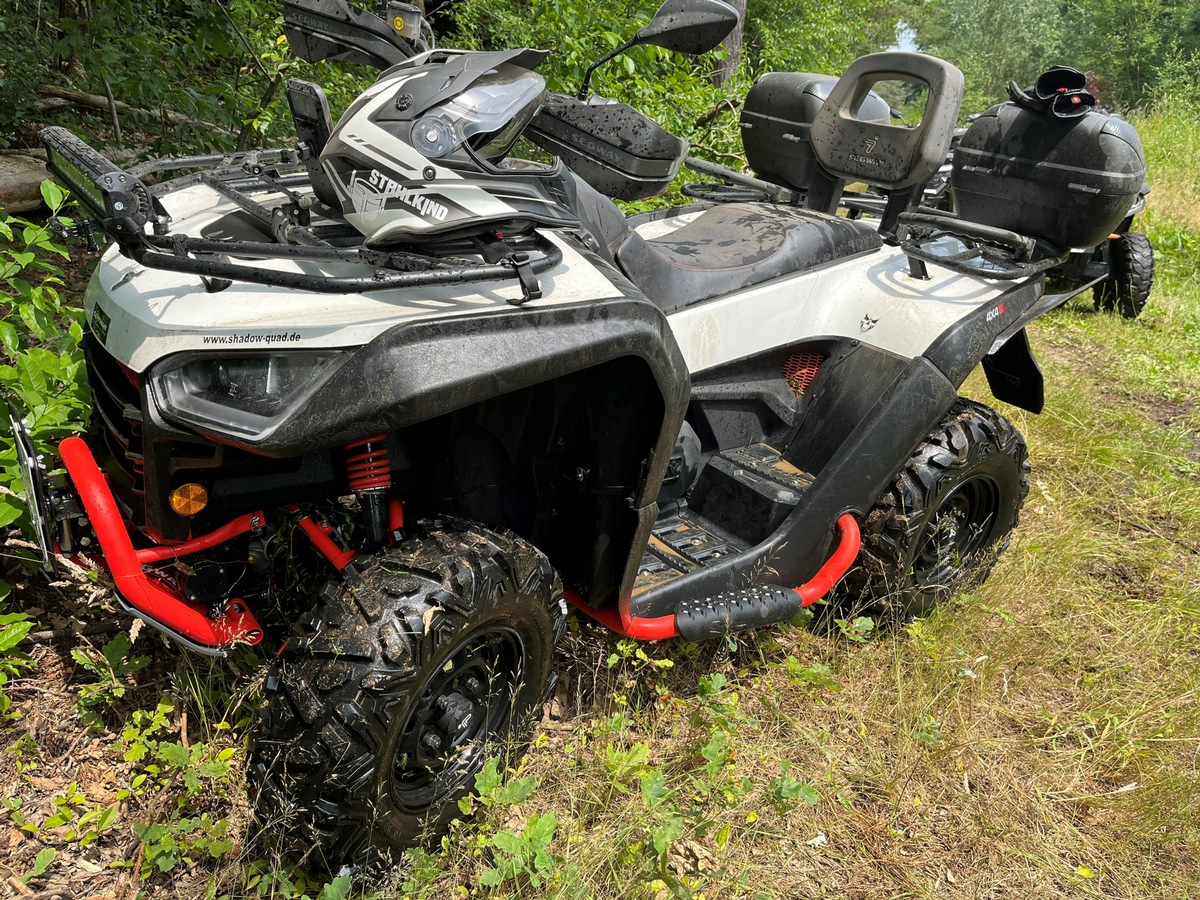 POL-KLE: Kerken - Diebstahl aus Garage / Quad mit dem Kennzeichen KLE-DH68 entwendet