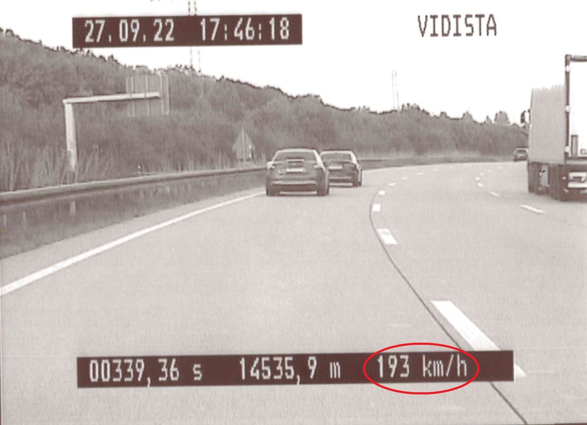 API-TH: Rücksichtslosen Raser auf der A9 gestoppt