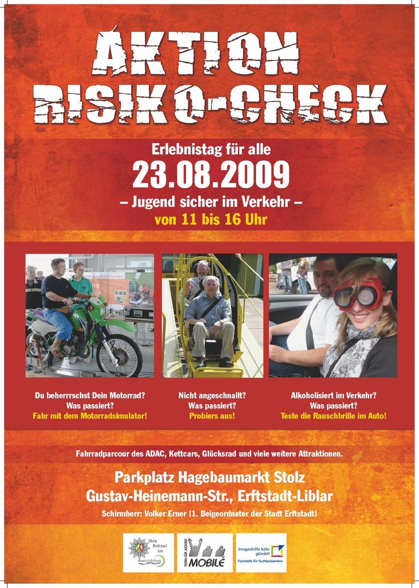 POL-REK: Einladung zum &quot;Risiko-Check&quot;