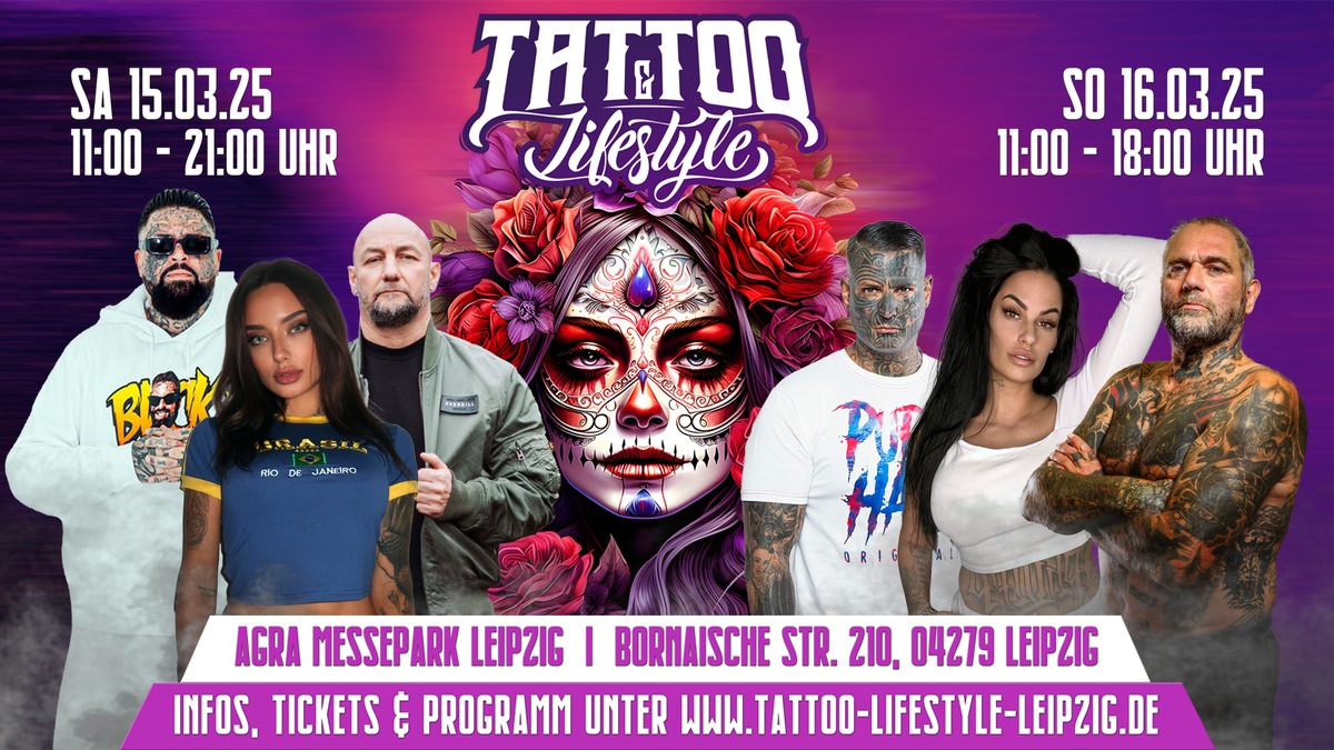 Tattoo &amp; Lifestyle Messe Leipzig 2025: Ein einzigartiges Erlebnis für alle Sinne!