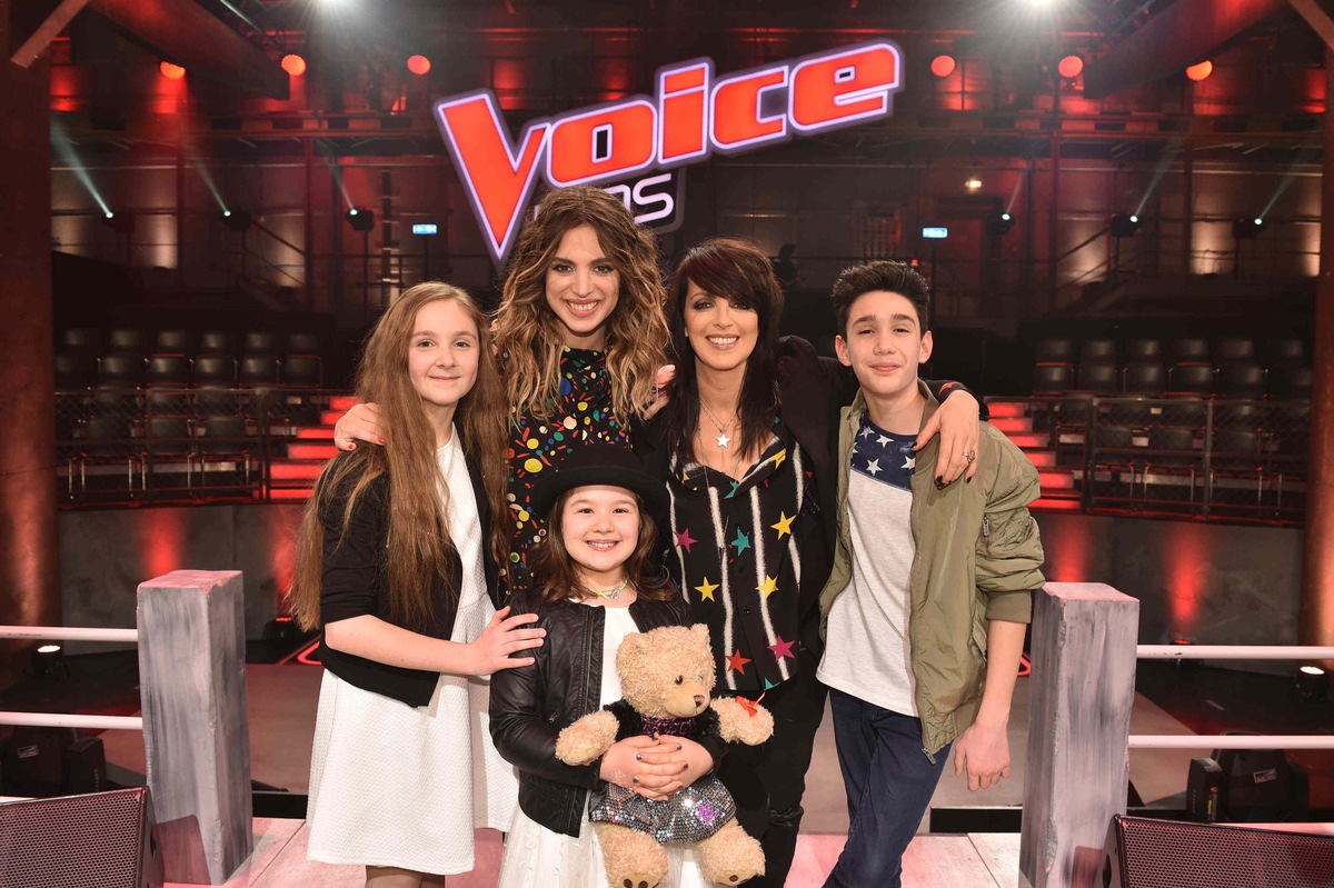 Mit den Beatles und &quot;With A Little Help From My Friends&quot;: Nena, Larissa, Mark und Sasha eröffnen das &quot;The Voice Kids&quot;-Finale // James Blunt singt als Gast-Act