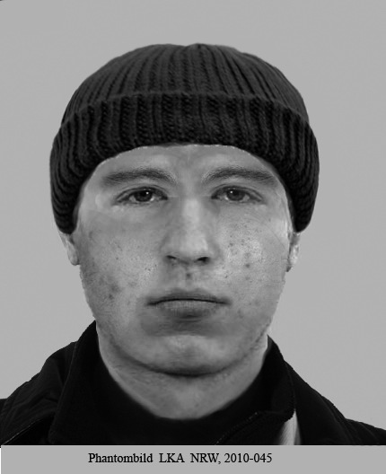 POL-D: Überfallserie zum Nachteil meist gehbehinderter Seniorinnen im Düsseldorfer Süden - Kripo fahndet mit Phantom-Bild nach 20 bis 25 Jahre altem Mann