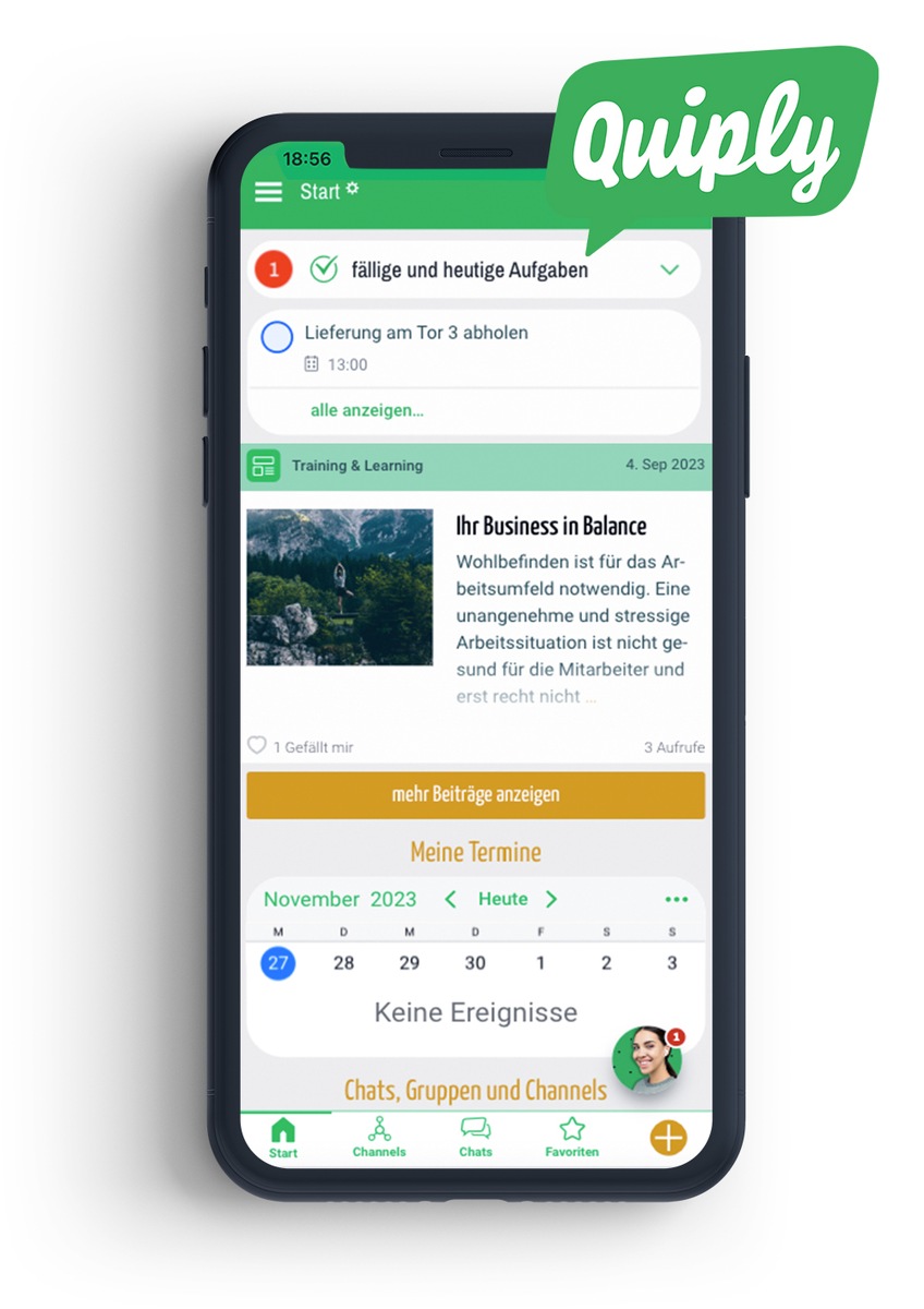 Kommunikation trifft Effizienz: Quiply präsentiert cleveres Aufgaben-Modul