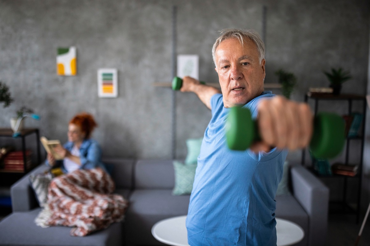 Krafttraining: &quot;Gamechanger&quot; für Menschen mit Diabetes / Gezielt Muskeln aufzubauen ist ein wichtiger Schritt für Personen, die übergewichtig sind und schon lange nicht mehr gesportelt haben