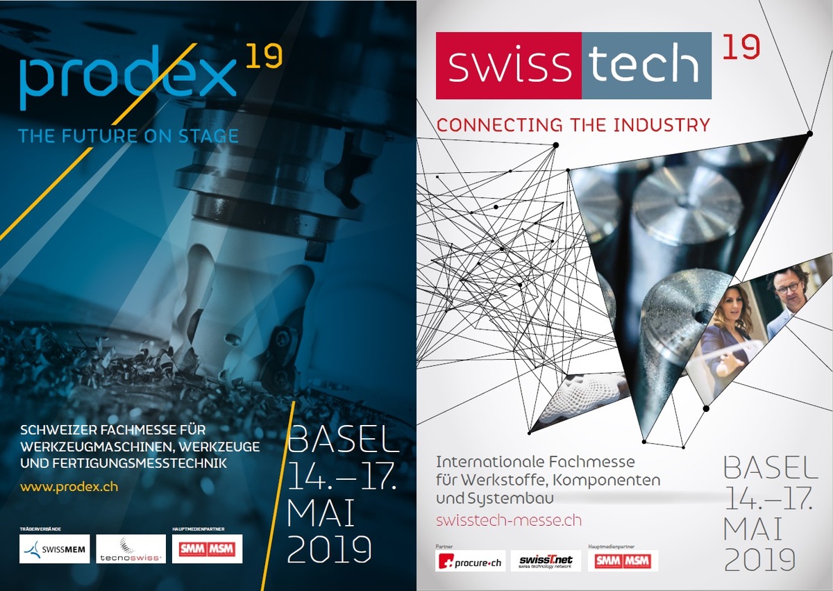 PRODEX und SWISSTECH - Die bedeutendste Plattform für die MEM-Industrie