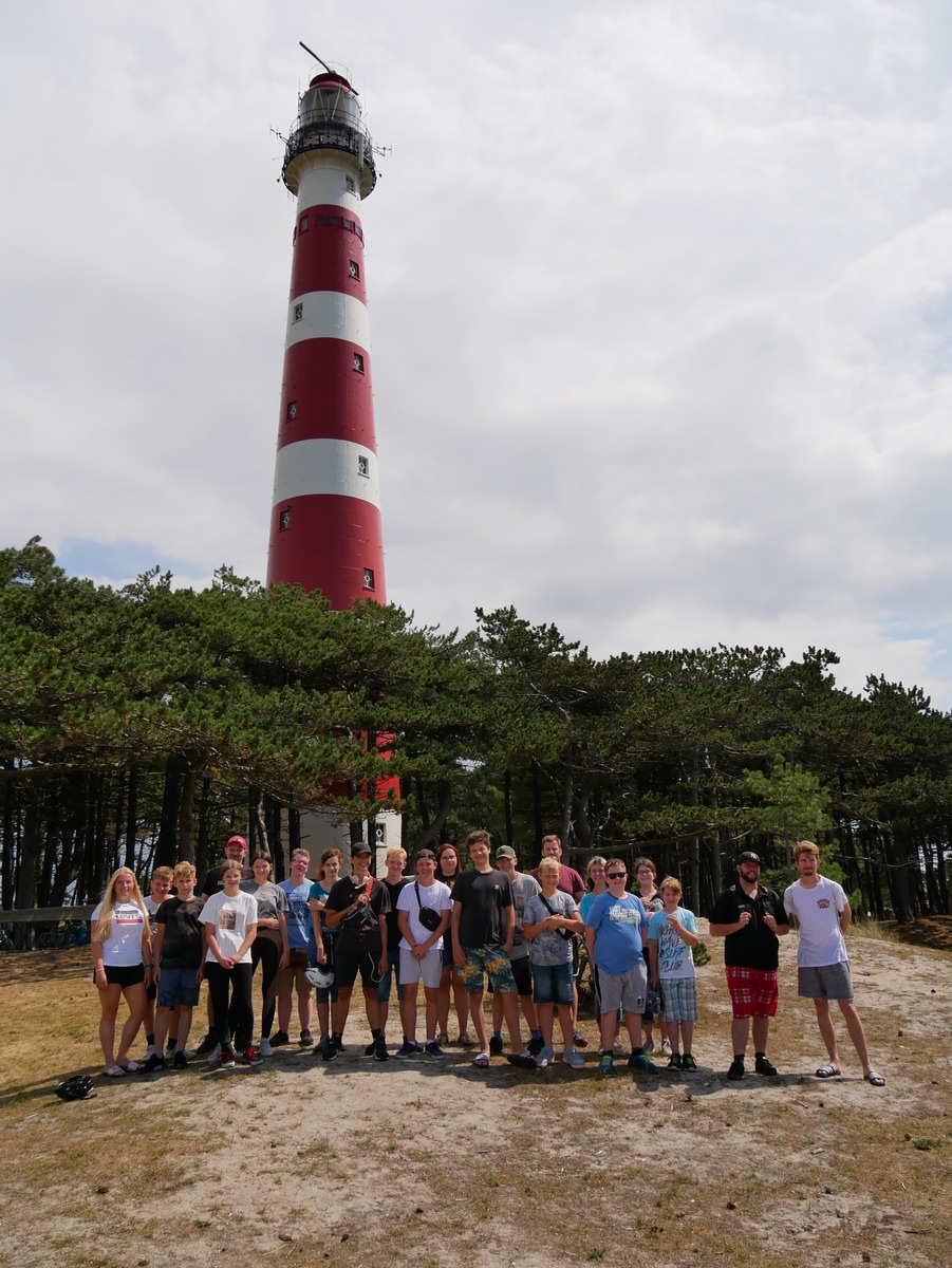 FW Ratingen: Ratingen Jugendfeuerwehr auf Ameland - Eine Woche Abenteuer