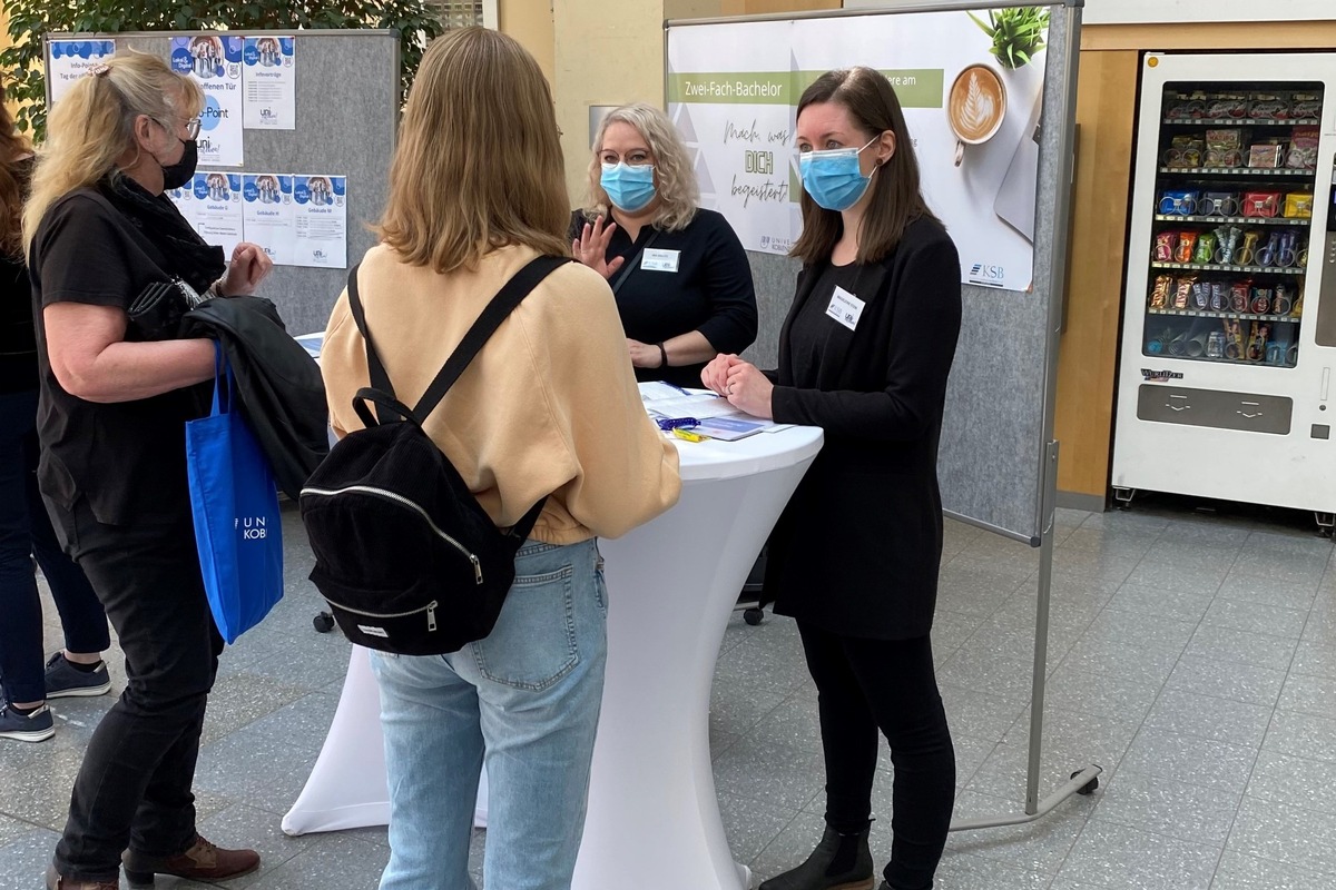 Erfolgreicher Tag der offenen Tür für Studieninteressierte an der Universität in Koblenz